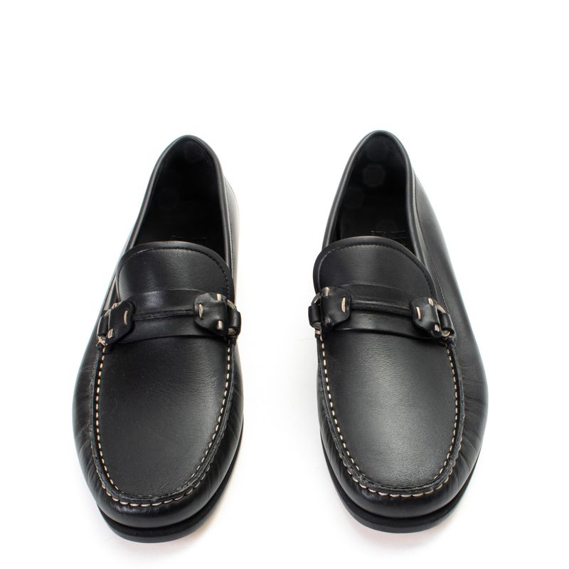 Mocassim-Salvatore-Ferragamo-Couro-Preto