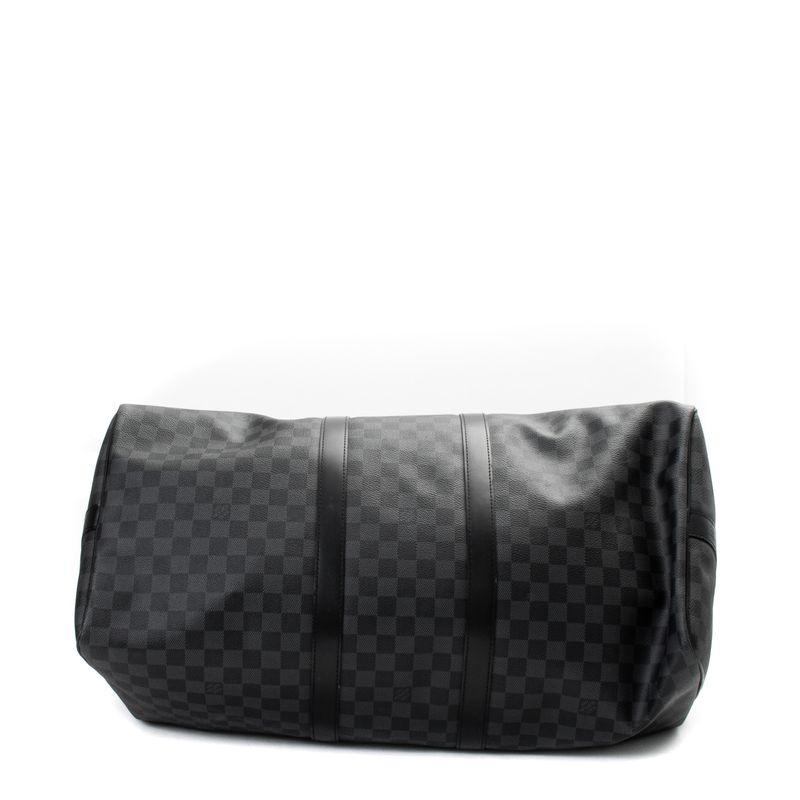Mala-Louis-Vuitton-Keepall-55-Damier-Graphite