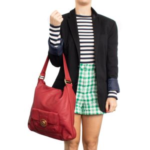 Bolsa Michael Kors Couro Vermelho