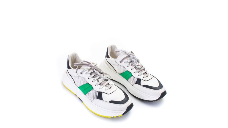 【美品】BOTTEGA VENETA SPEEDSTER ボッテガ　スニ Tenis Bottega Veneta Speedster Branco | Brechó de luxo - Prettynew