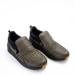 Slip-On-Bottega-Veneta-Intrecciato-Verde