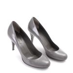 Pump-Burberry-Couro-Cinza