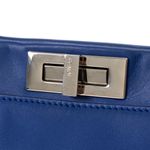 Bolsa-Fendi-Peekaboo-Python-e-Couro-Azul