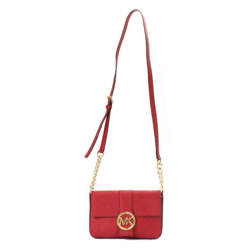 Bolsa-Michael-Kors-Couro-Vermelho