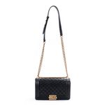 Bolsa-Chanel-Boy-Couro-Preto