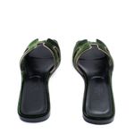 Sandalia-Hermes-Oran-Veludo-Verde