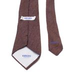 Gravata-Kenzo-Marrom-Vintage
