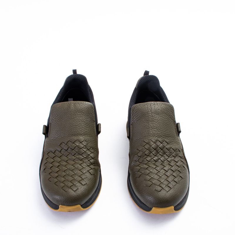 Slip-On-Bottega-Veneta-Intrecciato-Verde