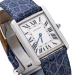 Relogio-Cartier-Tank-Solo-Quartz-Azul
