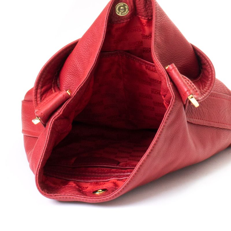 Bolsa-Michael-Kors-Couro-Vermelho