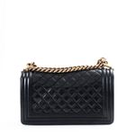 Bolsa-Chanel-Boy-Couro-Preto