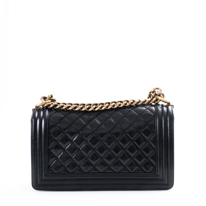 Bolsa-Chanel-Boy-Couro-Preto