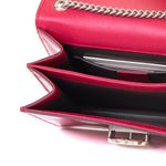 Bolsa-Gucci-Interlocking-Verniz-Rosa-Pequena