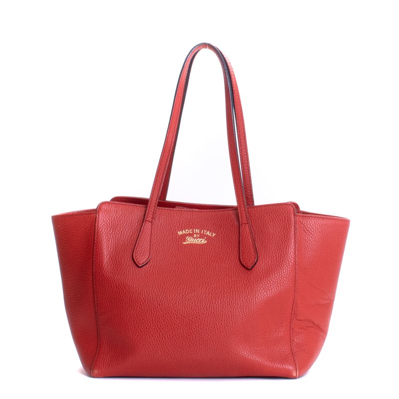 Bolsa-Gucci-Swing-Couro-Vermelho