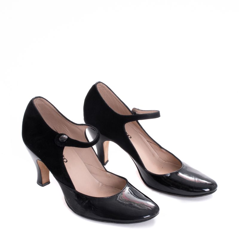 Sapato-Repetto-Veludo-e-Verniz