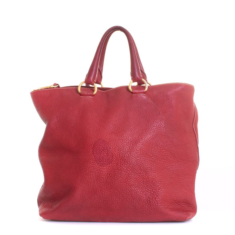 Bolsa-Prada-Tote-Vermelho