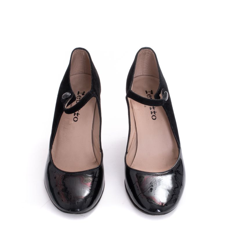 Sapato-Repetto-Veludo-e-Verniz