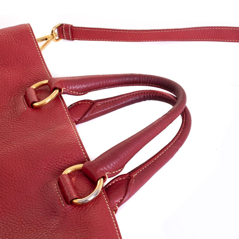 Bolsa-Prada-Tote-Vermelho