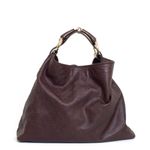 Bolsa-Gucci-Horsebit-Couro-Marrom