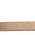 Cinto-Gucci-Canvas-Monograma-Dourado