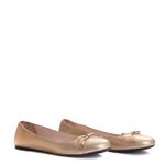 Sapatilha-Prada-Couro-Dourada