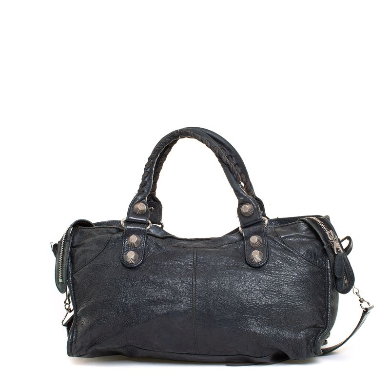 Bolsa-Balenciaga-Classic-City-Cinza-Chumbo