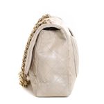 Bolsa-Chanel-Flap-Lambskin-Bege
