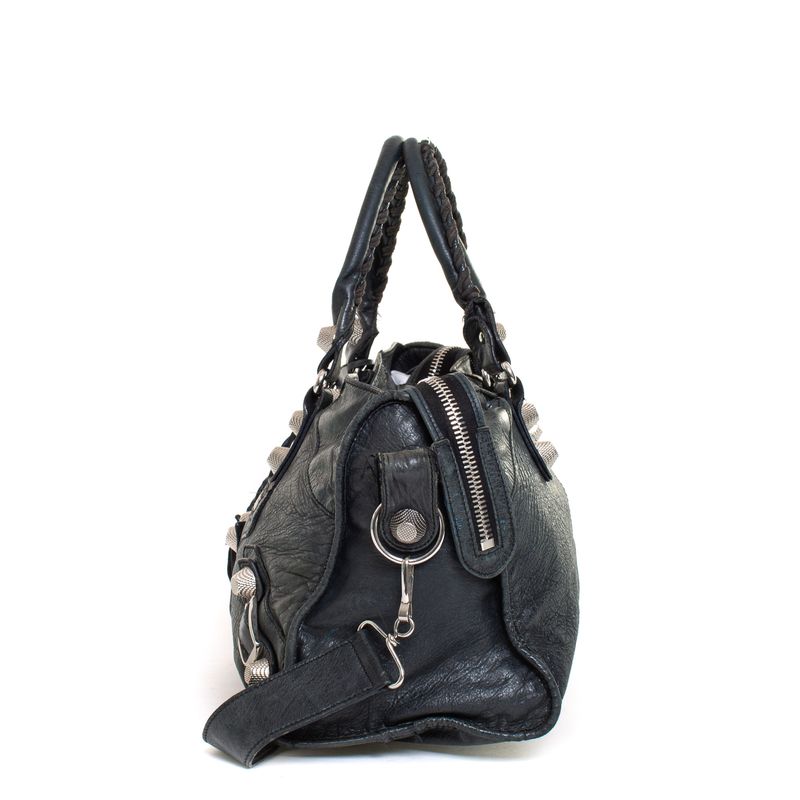 Bolsa-Balenciaga-Classic-City-Cinza-Chumbo