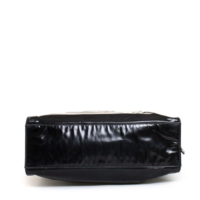 Bolsa-Chanel-Vintage-Verniz-Preto