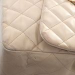 Bolsa-Chanel-Flap-Lambskin-Bege