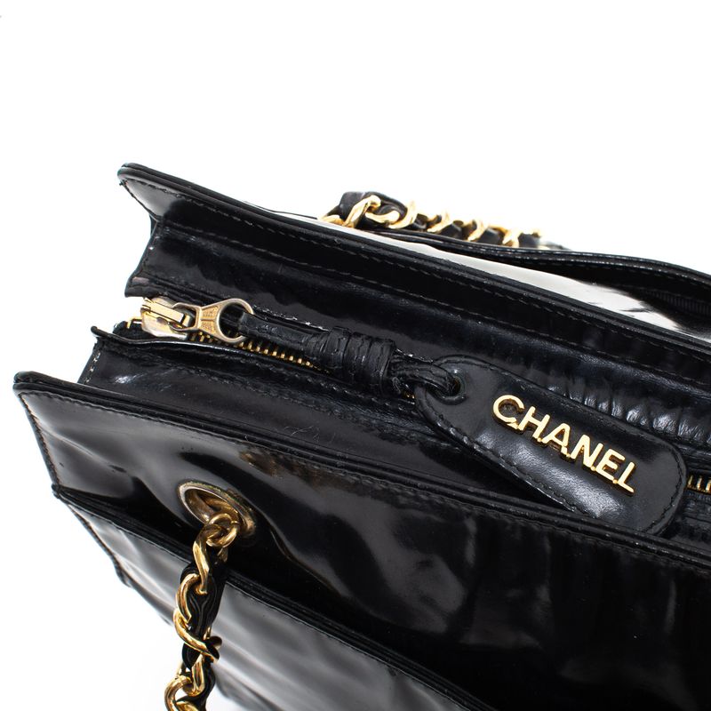 Bolsa-Chanel-Vintage-Verniz-Preto