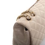 Bolsa-Chanel-Flap-Lambskin-Bege