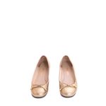 Sapatilha-Prada-Couro-Dourada
