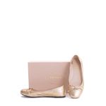 Sapatilha-Prada-Couro-Dourada