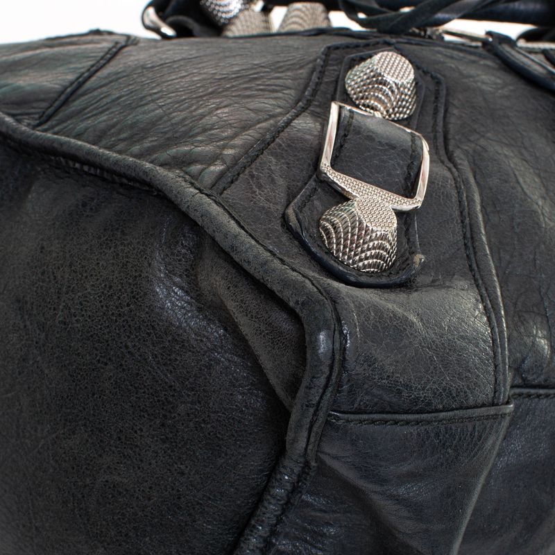Bolsa-Balenciaga-Classic-City-Cinza-Chumbo
