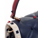Bolsa-Valentino-Candystud-Couro-Azul-Marinho