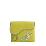 Carteira-Christian-Dior-Saddle-Verde