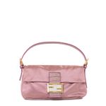 Bolsa-Fendi-Baguette-Cetim-Rosa-Vintage