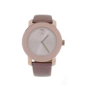 Relógio Movado Bold Couro Rose