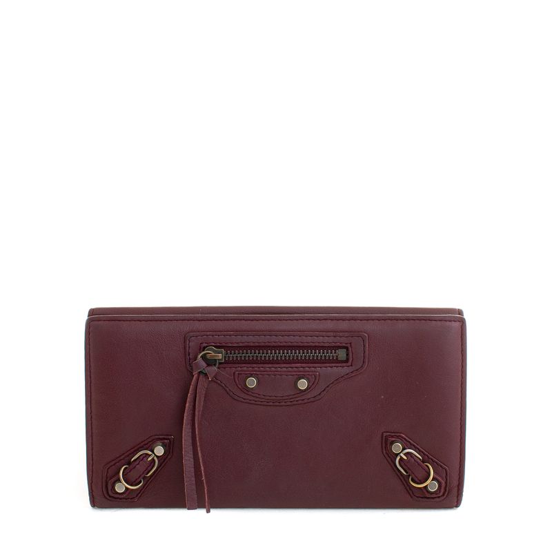 Carteira-Balenciaga-Vinho