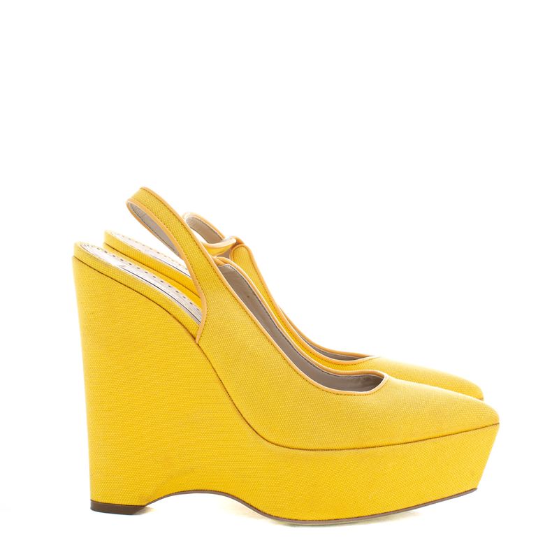 Sapato-Anabela-Stella-McCartney-Amarelo