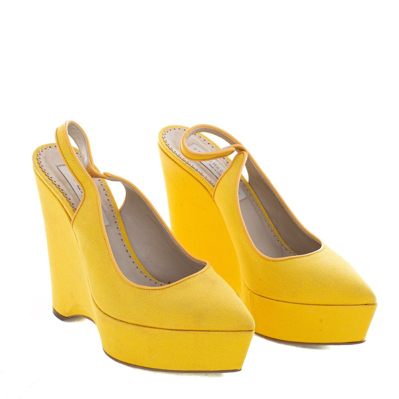Sapato-Anabela-Stella-McCartney-Amarelo