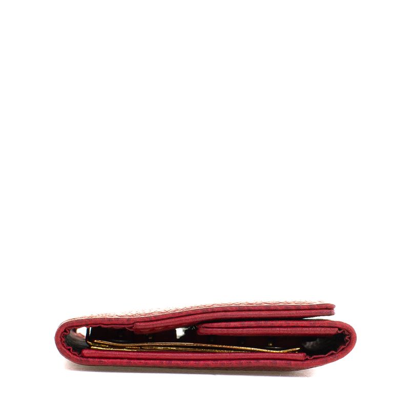 Porta-Chaves-Chanel-Caviar-Vermelho