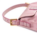 Bolsa-Fendi-Baguette-Cetim-Rosa-Vintage