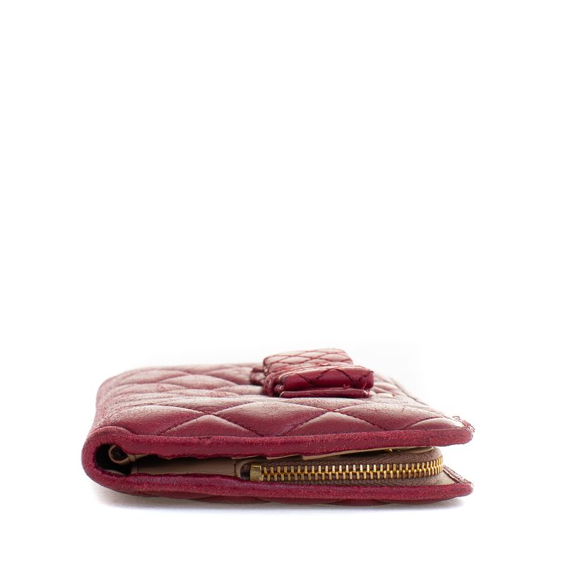 Carteira-Prada-Matelasse-Vermelha