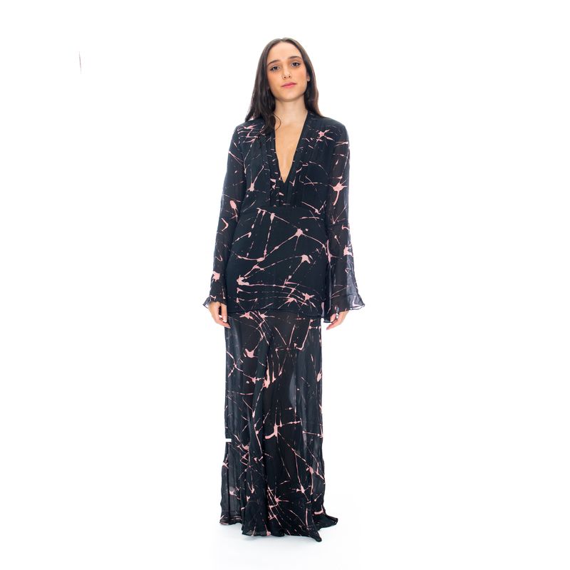 Vestido-Animale-longo-Ronjan