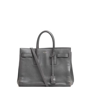 Bolsa Saint Laurent Sac de Jour Cinza