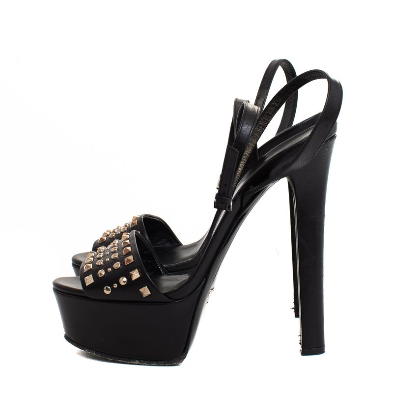 Sandalia-Gucci-Couro-Preto