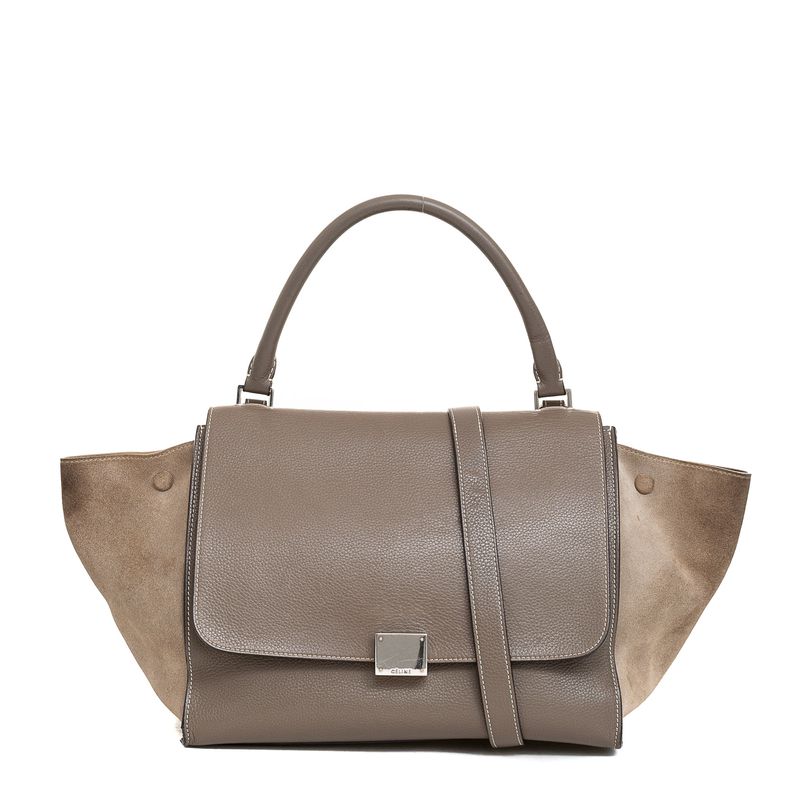 Bolsa-Celine-Trapeze-Bege