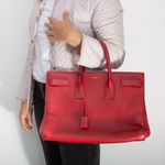 Bolsa-Saint-Laurent-Sac-de-Jour-Vermelha